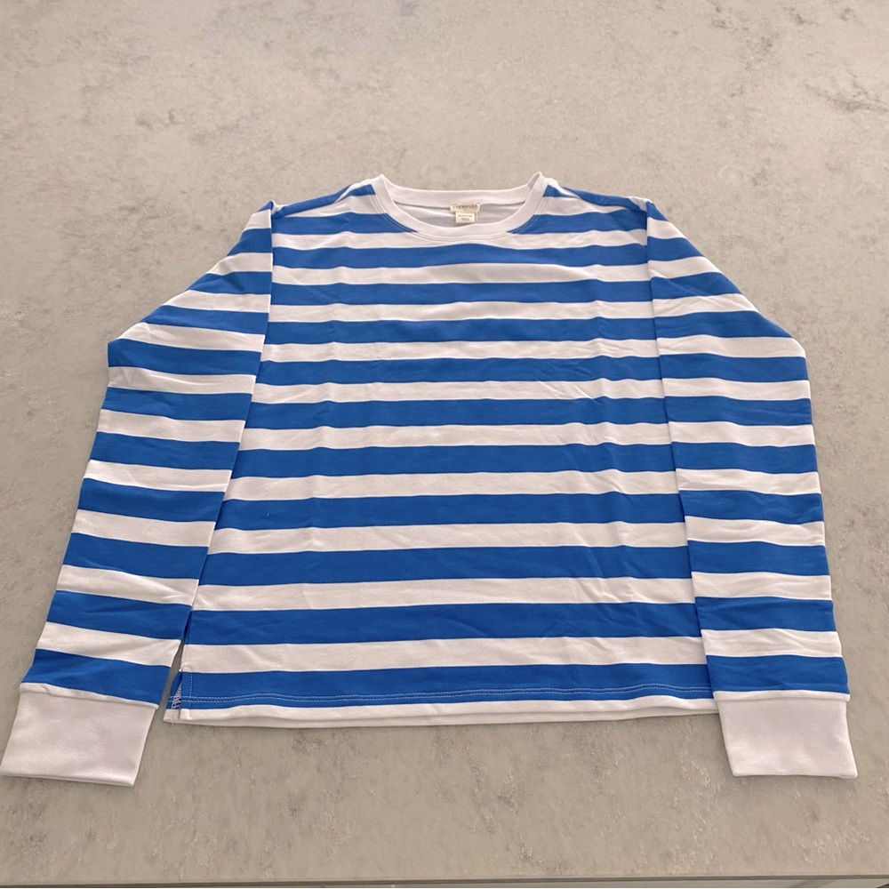 Crewcuts Girls Striped Pullover Sweatshirt - Size XL (12/14)